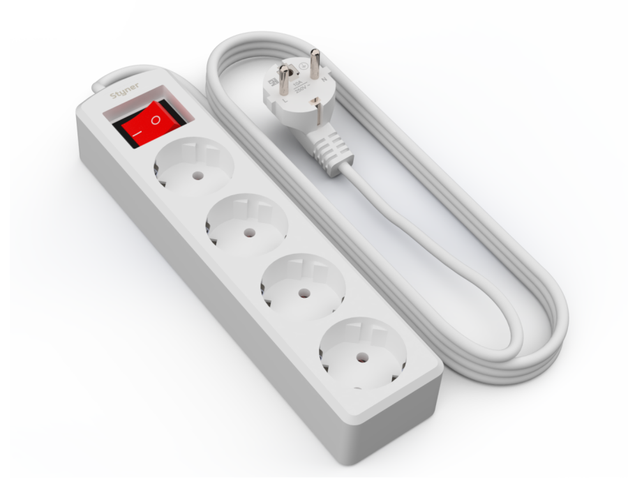 4 Lubang + Switch